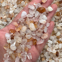 Grade A++ Semi Tumbled Gemstone Mini Chips 3 - 18 mm, Choose From 4 oz to 3 lbs