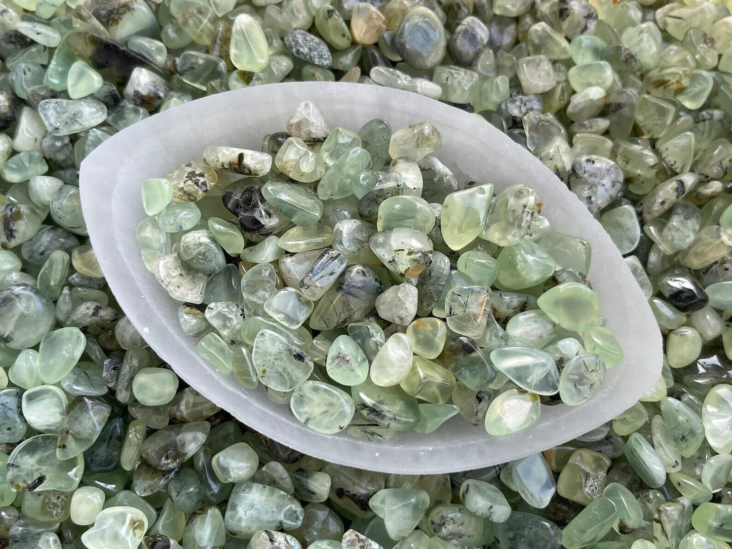 Grade A++ Semi Tumbled Gemstone Mini Chips 3 - 18 mm, Choose From 4 oz to 3 lbs