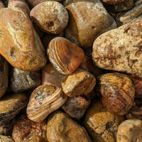 Bahia Agate - Large Rough Rocks for Tumbling - 2" - 3" - 1LB Bulk Wholesale