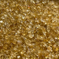 Grade A+++Citrine Semi Tumbled Gemstone Mini Chips 3 - 6 mm, Wholesale Bulk Lot