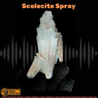 Raw Scolecite Mineral Cluster Energy Healing Crystal Home or Office 72g 11x5x2cm