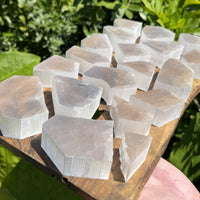 Ulexite TV Rock Chunks, Television Stones - Choose Size (Optical Crystals)