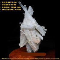 Natural Scolecite Healing Cluster 150g Crystal for Calm, Sleep & Meditation