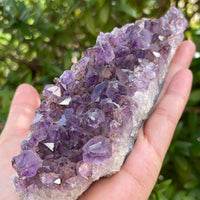 Grade A Amethyst Cluster, Amethyst Geode, Raw Amethyst Druze, Pick a Size