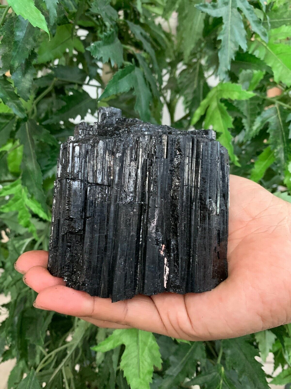 Extra Large Black Tourmaline Chunk / Rod / Log, Natural Rough Black Tourmaline