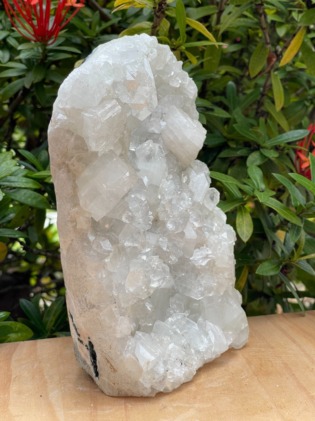 Apophyllite Cluster, Apophyllite Geode, Apophyllite Free Standing