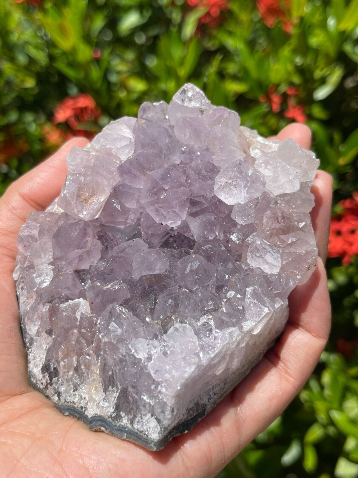 Grade B Amethyst Cluster, Amethyst Geode, Raw Amethyst Druze, Wholesale Bulk Lot