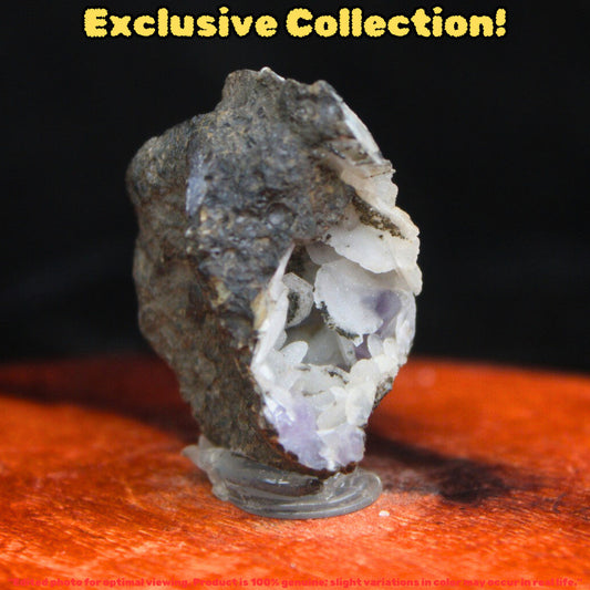 Amethyst Geode Mini Cluster 4x3cm | 15g Calming Crystal for Meditation Healing