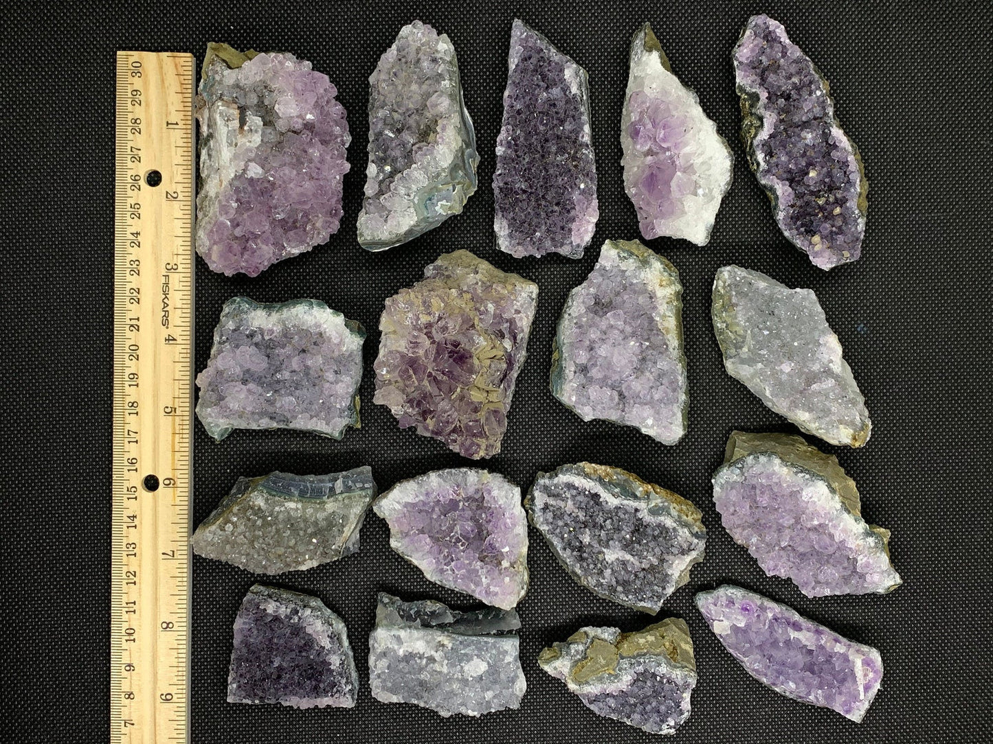 Grade B Amethyst Cluster, Amethyst Geode, Raw Amethyst Druze, Wholesale Bulk Lot