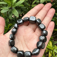 Wholesale Grade A++ Gemstone Nugget Bracelet, Choose from 18 Gemstone Types