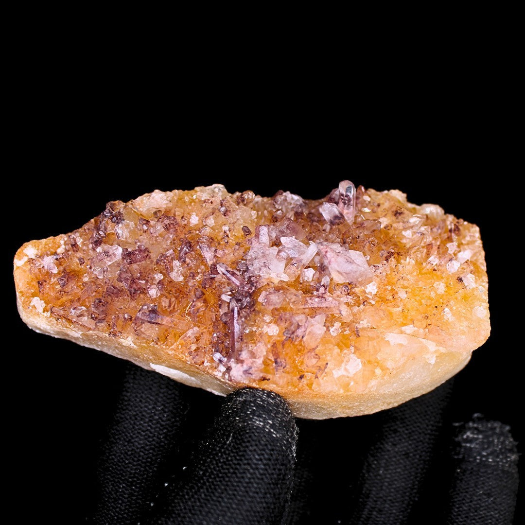 135g Phantom Quartz Crystal Cluster Rare Natural Mineral from India