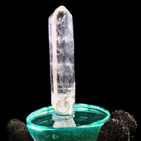 22g Natural Clear White Himalayan Quartz Cluster Rare Mineral Specimen Matrix