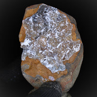 Natural Scolecite Geode Chalcedony Cluster High Healing Crystal Stone 230g