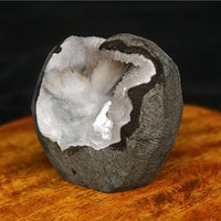 128g Scolecite Spray in Heulandite Geode Rare Zeolite Mineral Specimen India