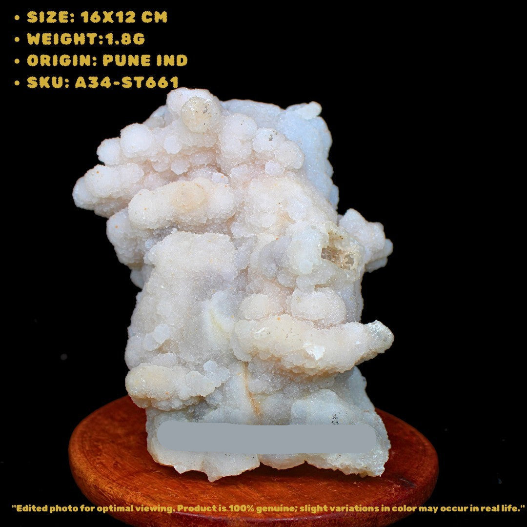 Chalcedony Healing Stone 1.8kg for Calming, Energy & Meditation