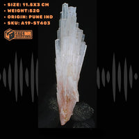 Natural Scolecite Cluster 52g White Zeolite Mineral Specimen India