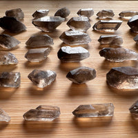 Natural Smoky Quartz Crystal Points, Small Smoky Quartz Point,Wholesale Bulk Lot