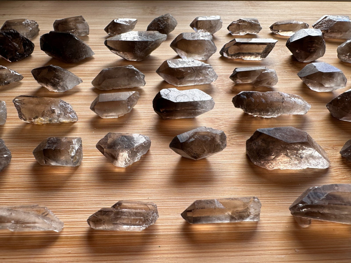 Natural Smoky Quartz Crystal Points, Small Smoky Quartz Point,Wholesale Bulk Lot