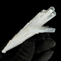 Natural Scolecite Spray 35g Rare Zeolite Crystal Specimen from India