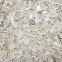 Mini Quartz Crystal Points Bulk, Crystals for Necklace Pendants & Healing Gems