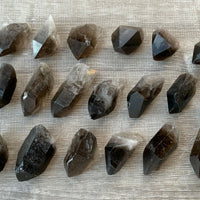 Natural Smoky Quartz Crystal Points, Raw Smoky Quartz Point, Wholesale Bulk Lot