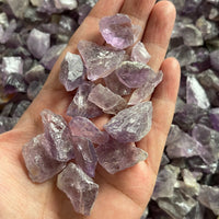 Grade A++ Small Raw Amethyst, 0.5-1" Natural Amethys Chip, Wholesale Bulk Lot