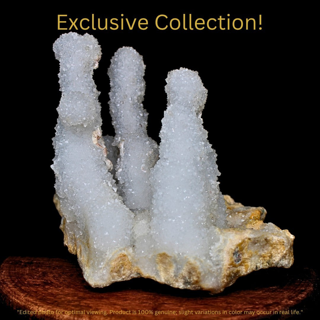 Rainbow Quartz Crystal Cluster 353g Rare Collector Specimen from India