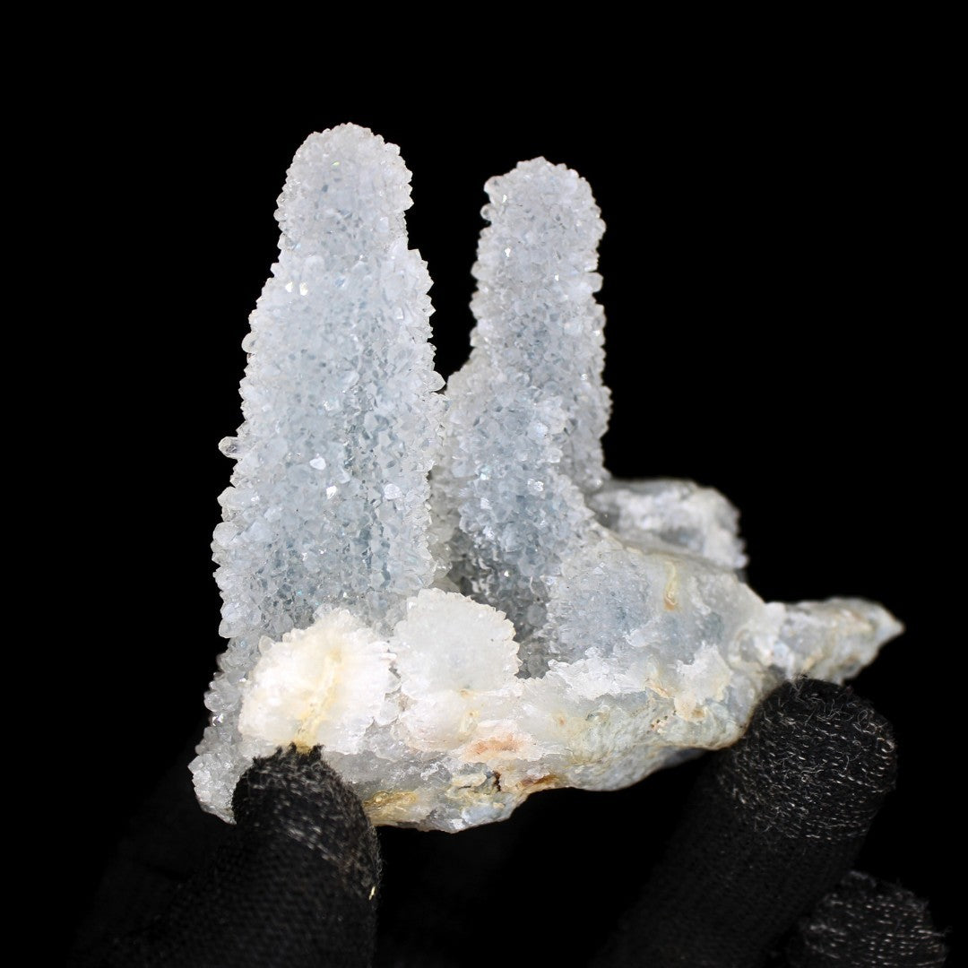 Natural Rainbow Quartz 154g 9x7cm Cluster Crystal from India High Quality