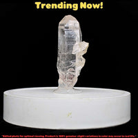 Himalayan Clear Quartz Point Wand Ethically Sourced Healing Crystal from India
