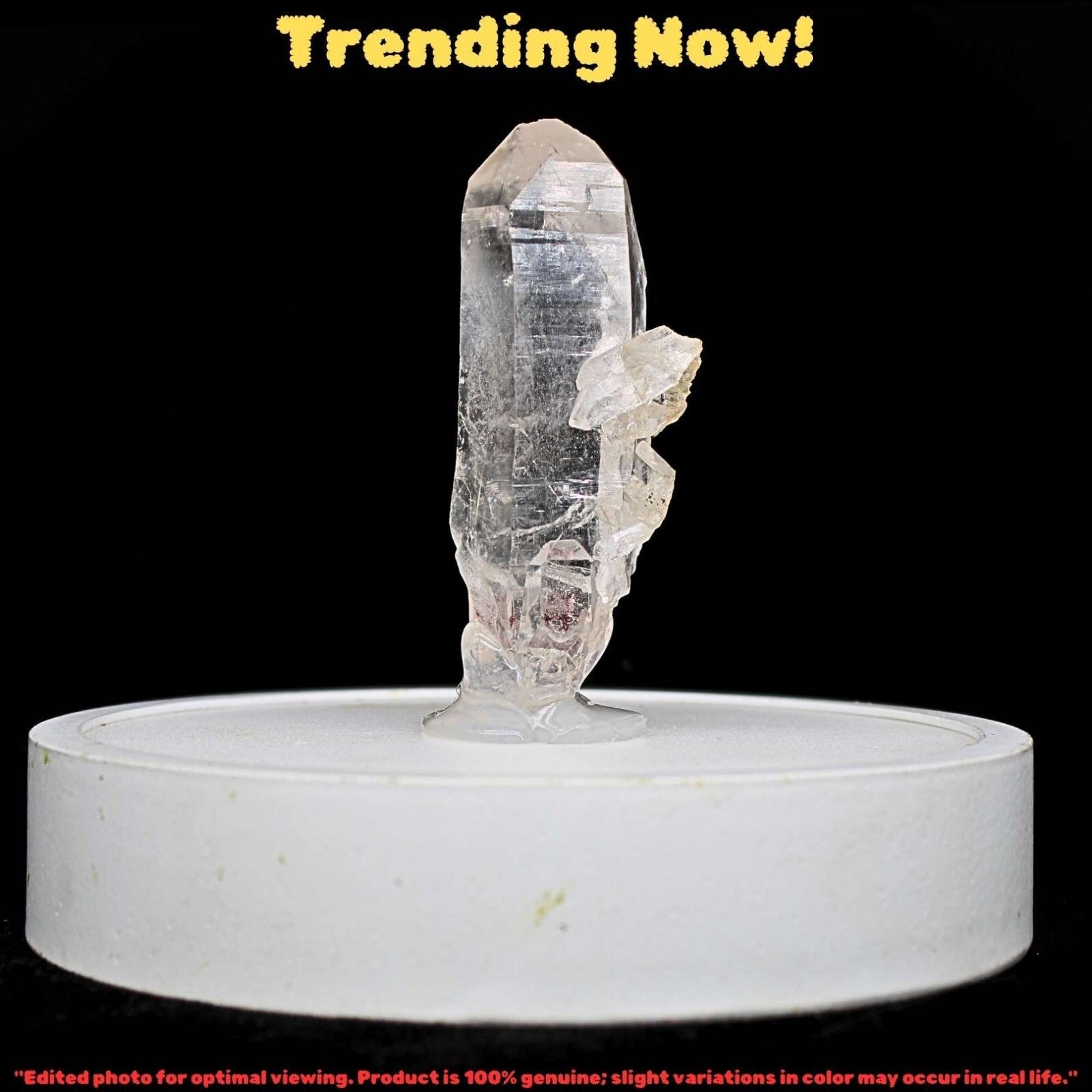 Himalayan Clear Quartz Point Wand Ethically Sourced Healing Crystal from India