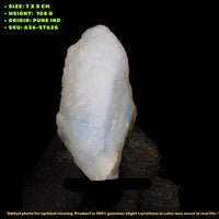 Natural MM Quartz Cluster 108g Chakra Energy Stone Raw Healing 7 × 5 cm