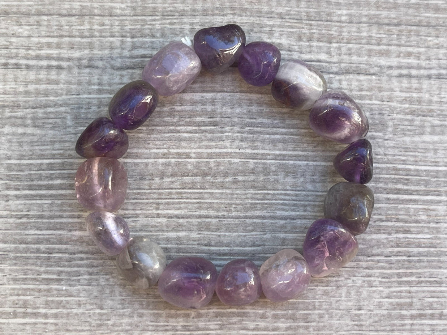 Wholesale Grade A++ Gemstone Nugget Bracelet, Choose from 18 Gemstone Types