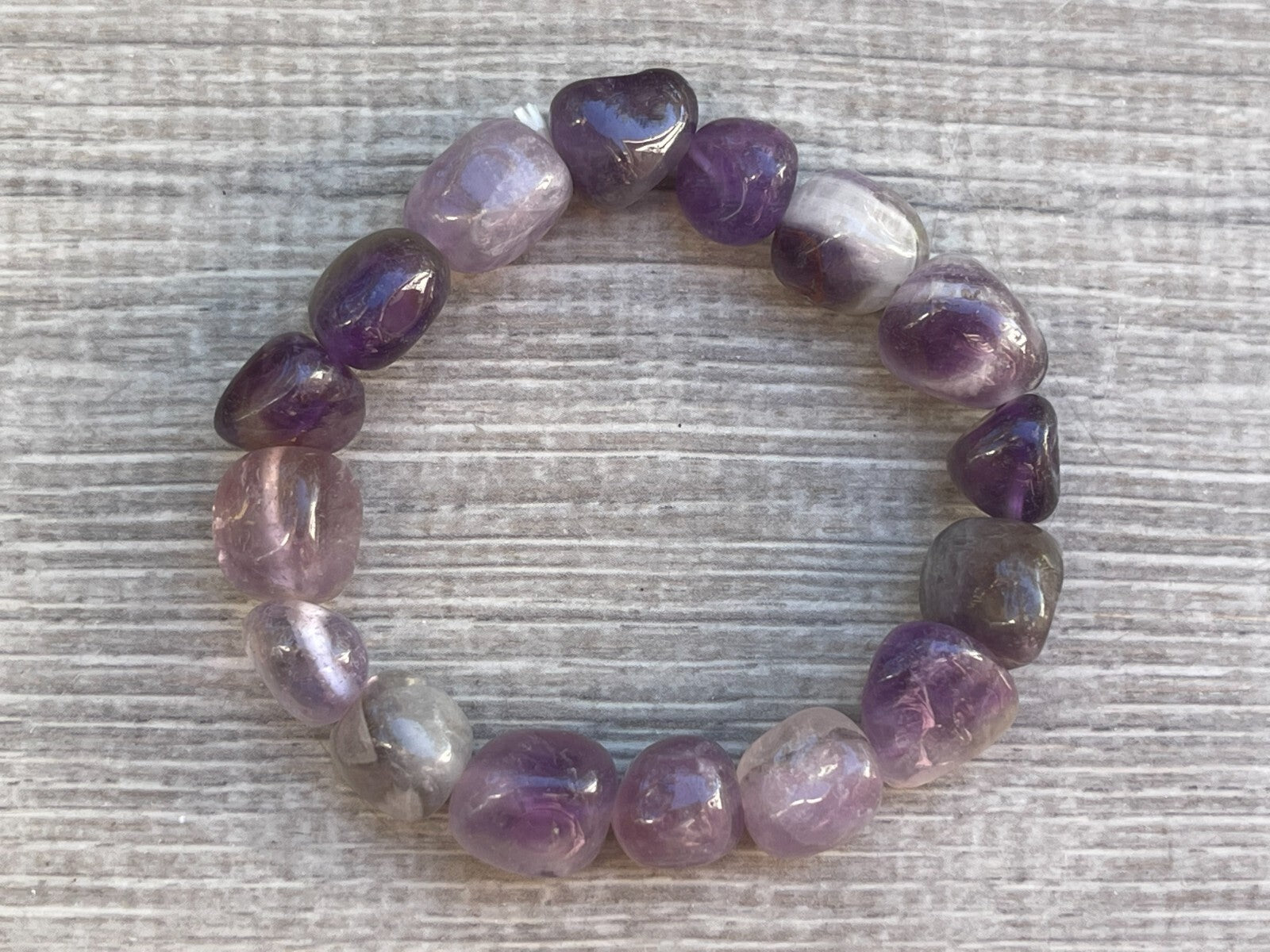 Wholesale Grade A++ Gemstone Nugget Bracelet, Choose from 18 Gemstone Types