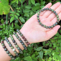 8 mm Bead Gemstone Bracelets: BUY 3 GET 1 FREE! (Stretch Crystal Bead Bracelets)