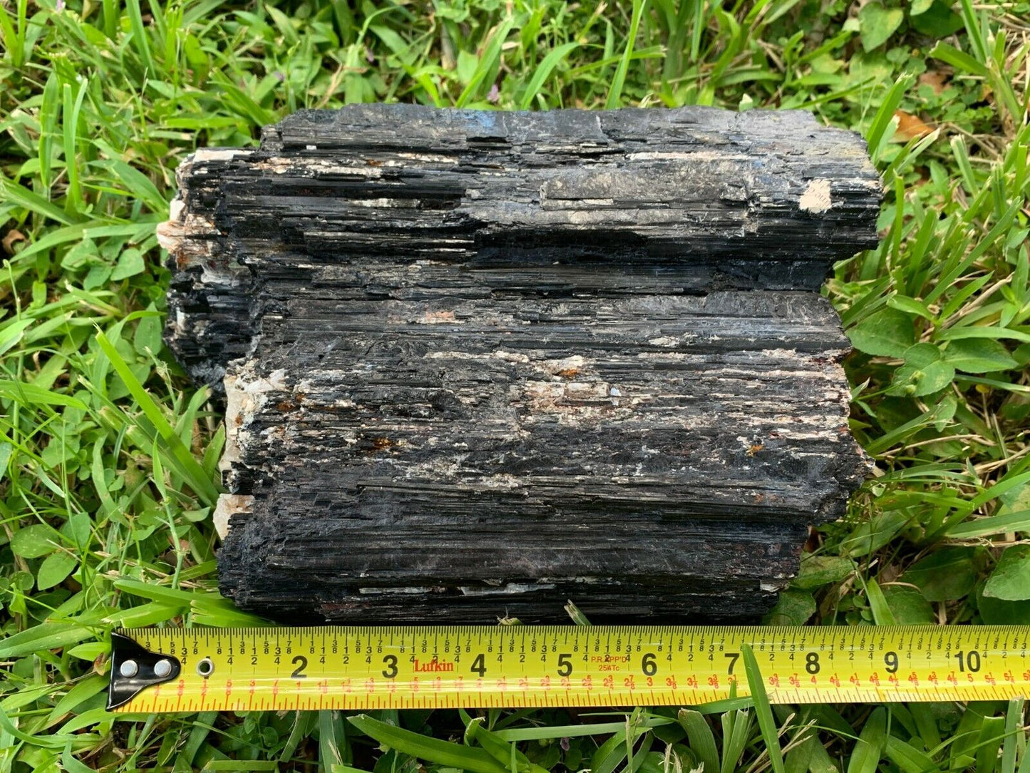 Extra Large Black Tourmaline Chunk / Rod / Log, Natural Rough Black Tourmaline