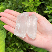 Clear Quartz Crystal Point (2" - 3") Natural Wand Specimen, Reiki Healing