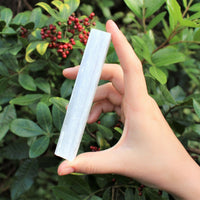 1 lb Bulk Wholesale Lot 5" Selenite Sticks (Raw Selenite Wand, Selenite Crystal)