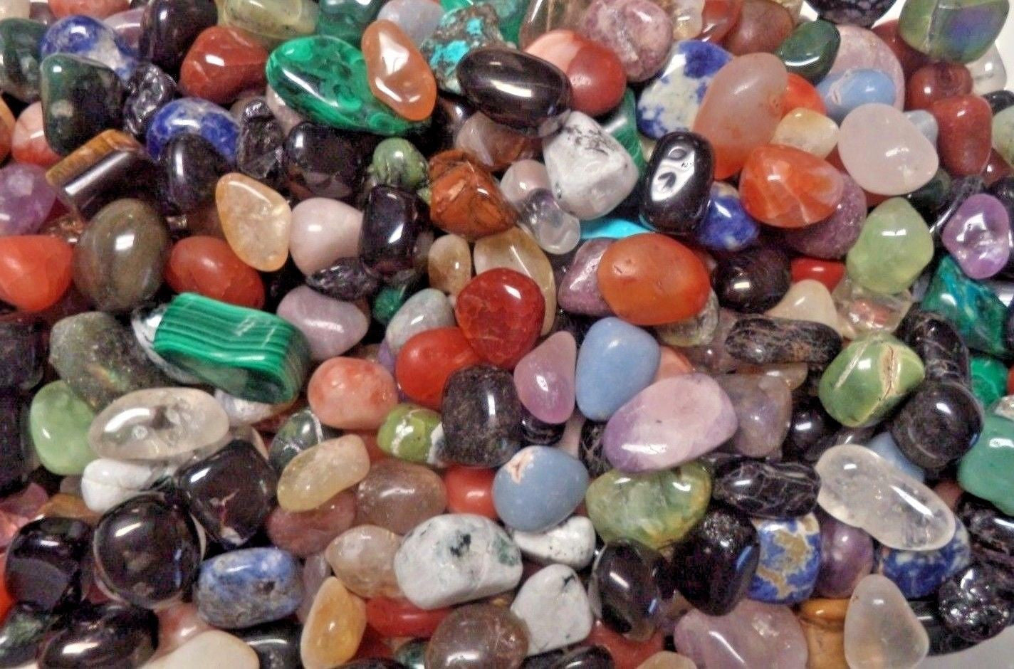 1/4 lb Tumbled Stones: U Choose Type - Wholesale Bulk 4 oz Lots
