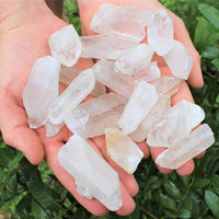 Wholesale CLEARANCE Bulk Lot 1/4 lb (4 oz) Rough Natural Quartz Crystal Points