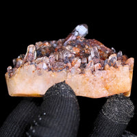 Phantom Quartz Crystal 130g 7x3 cm Natural Healing Cluster Raw Stone India