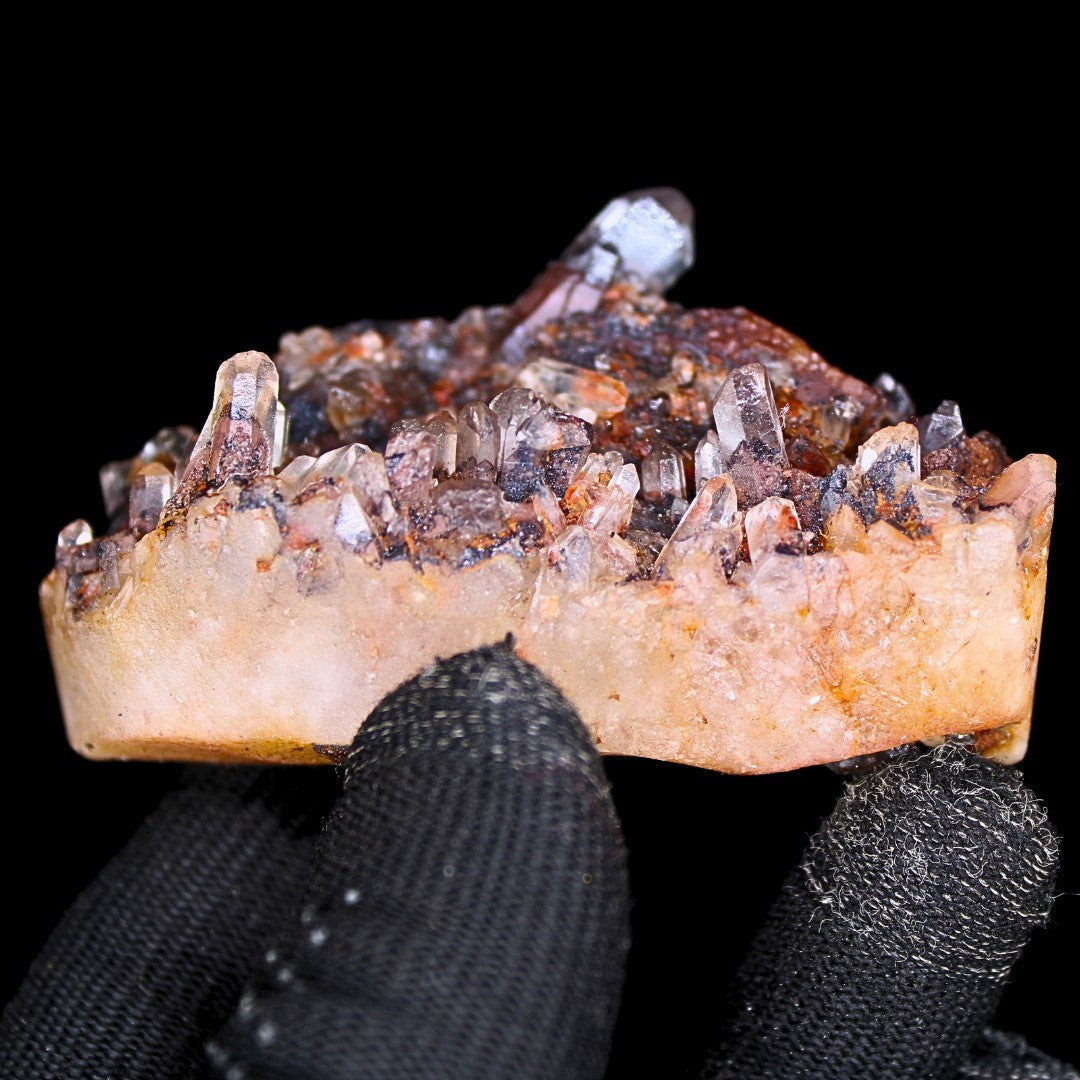 Phantom Quartz Crystal 130g 7x3 cm Natural Healing Cluster Raw Stone India