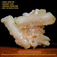 Natural Orange Stilbite Mineral 24g 6x5 cm | Zeolite Crystal from India