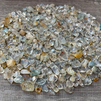 Grade A++ Semi Tumbled Gemstone Mini Chips 3 - 18 mm, Choose From 4 oz to 3 lbs