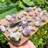 Spirit Quartz Clusters, Points & Pieces CLEARANCE Lots (Spirit Quartz Crystals)