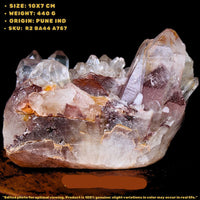 Phantom Quartz Cluster 440g  10x7 cm