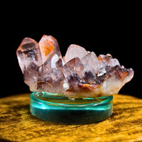 Red Phantom Quartz Sphere Hematite Crystal Ball 150g Root Chakra Healing