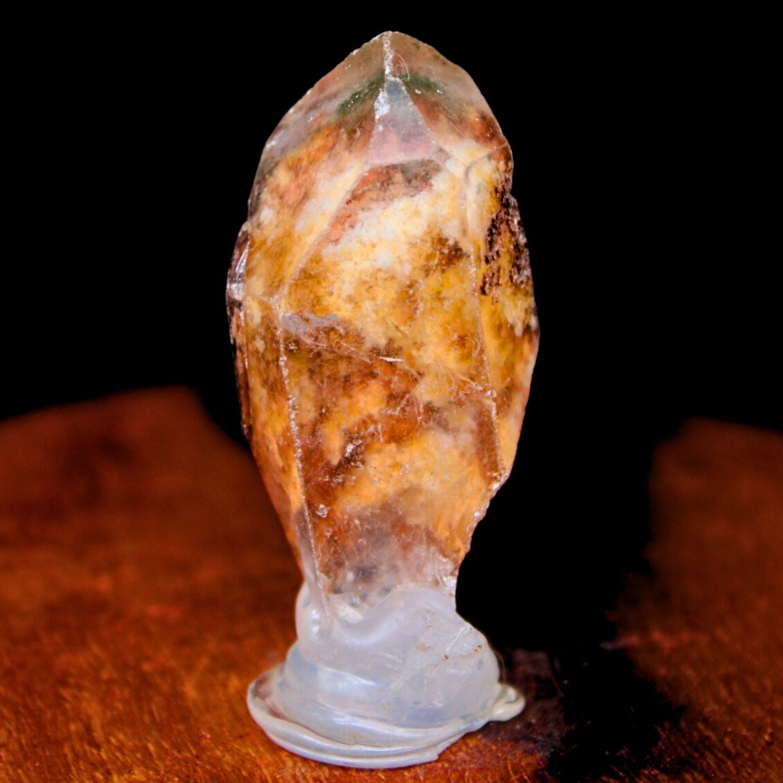 Himalayan Chlorite Quartz 20g 5x2cm – Rare red Phantom Crystal Mineral