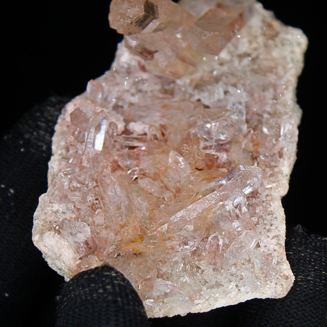 Natural Himalayan Quartz Cluster 60g 7x4cm Clear White Chrysanthemum Crystal