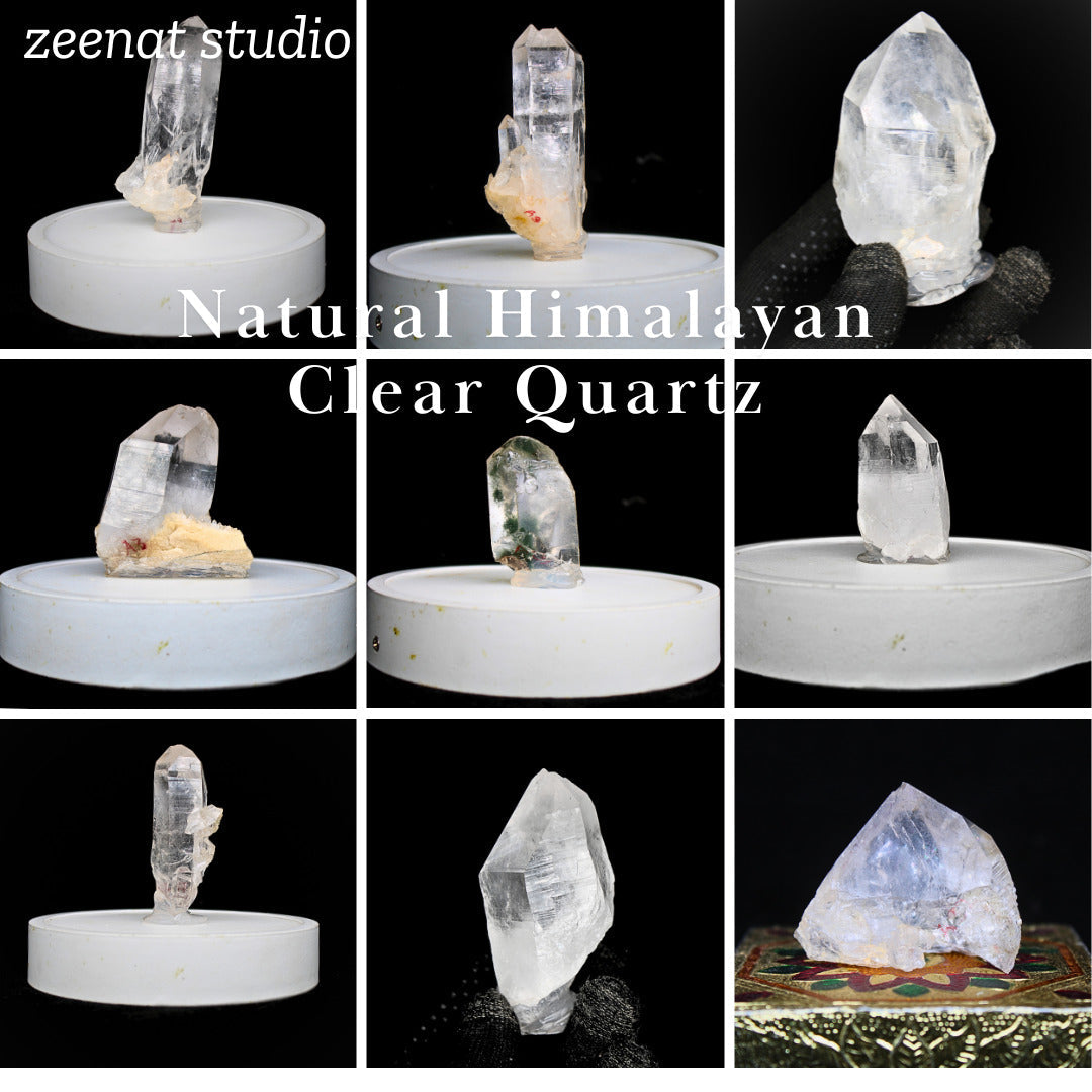 Himalayan Clear Quartz Point Wand Ethically Sourced Healing Crystal from India