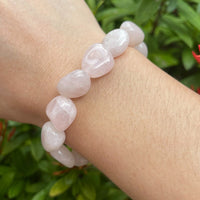Wholesale Grade A++ Gemstone Nugget Bracelet, Choose from 18 Gemstone Types